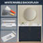 49 po Meuble-lavabo en marbre Real