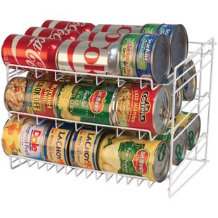 2 Pack Can Food Rack Holder Kitchen Pantry Organizer Soup Beer Soda Coke  Storage