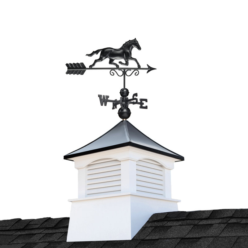 Dennesly H Vinyl Animals Weathervane, 56" H x 26" W