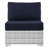 Convene Outdoor Patio Armless Chair-1126781693