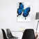 Beach Butterfly by Ashvin Harrison - Print on Canvas
