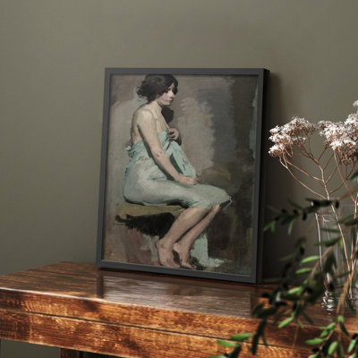 «Vintage Portrait Print XLVII» sur papier