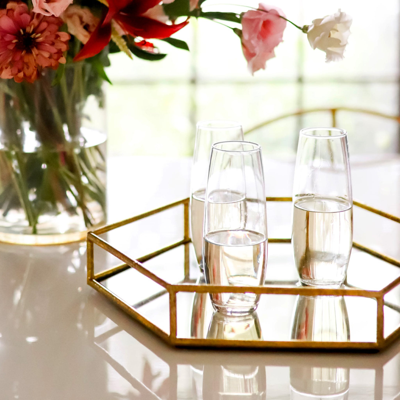 Stemless Champagne Flute