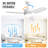 46 Inch Ceiling Fan With Lights 3 Abs Blades, 6-Speed Dc Motor Remote Control For Living Room-408029935-408029921
