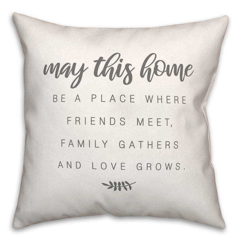  Polyester Throw Square Pillow Cover & Insert