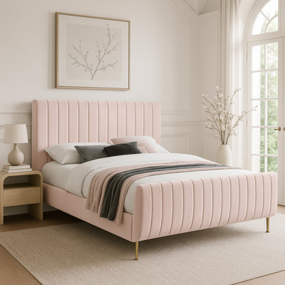 Upholstered Platform Bed