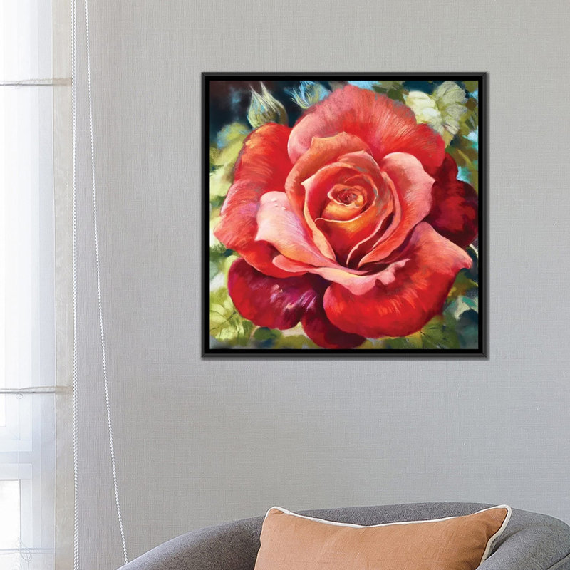 « hot chocolat », impression sur toile, H 26 po x l 26 po x P 1,5 po, Pas de tapis, Toile tendue