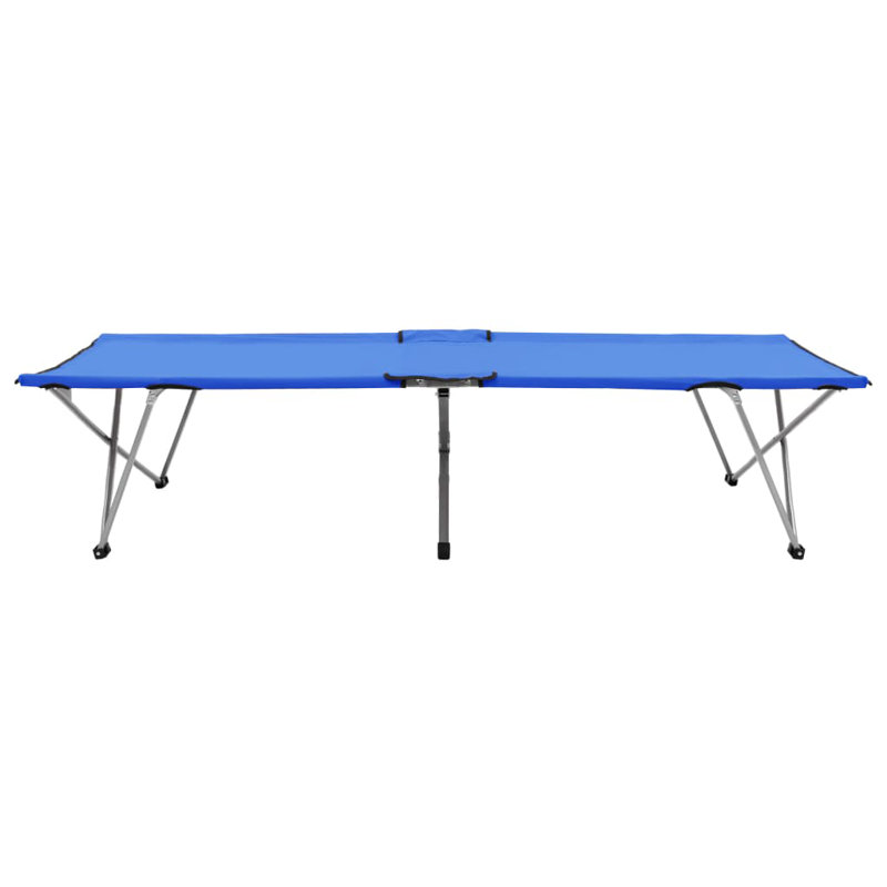 Laci Folding Camping Bed, Blue