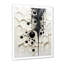 Minimalisme Stingray noir et blanc peinture I - Stingray Wall Art Living Room-97193198-97193207