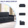 Pizarro Soft Stretch Separate Box Cushion Sofa Slipcover