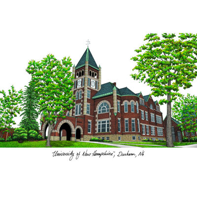 NCAA Campus Images Lithograph Photographic Print