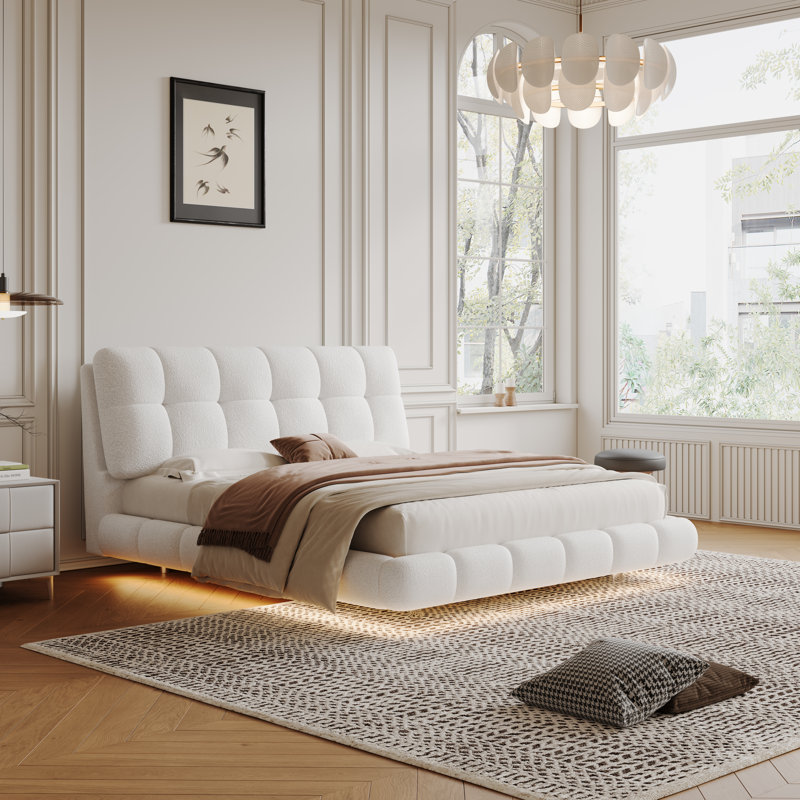Floating Platform Bed, Queen