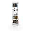 Bibliothèque géométrique H 66,93 "x l 18,5" Cris-1680809515