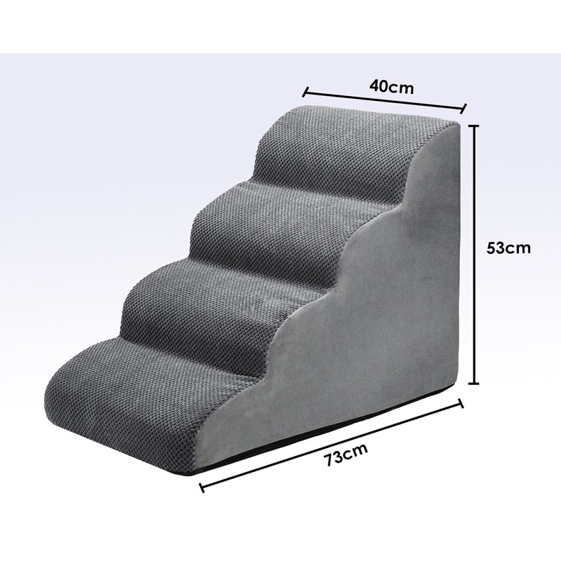 Escalier pour animaux Sponge, Gris