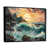 Black Floater Framed