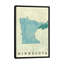 « minnesota map », impression sur toile-72292291-72292292-72292297