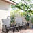 Gray Outdoor Glider Chair For Garden Fun Time By Delight