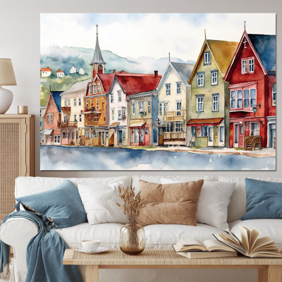 Newfoundland Coastal Vintage II - Canada Framed Art