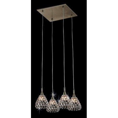 4 - Light Chrome Cluster Pendant