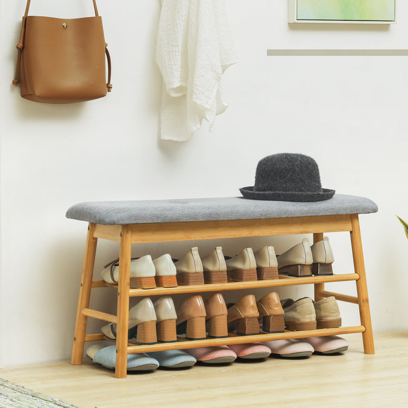 Banc de rangement pour chaussures Gibbens