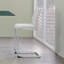 TABOURETS DE LIT BLANC ALTIS (ENSEMBLE DE 4)