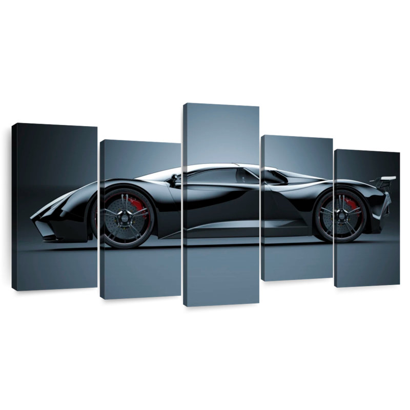 Mehar Exotic Car, 24" H x 49" W