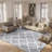 Tahoe Shag Performance Geometric Rug-1296843855