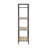 Antique Oak & Sandy Gray Finish Bookshelf-2085940527