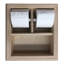 Porte-papier hygiénique encastré Hansford-72330516