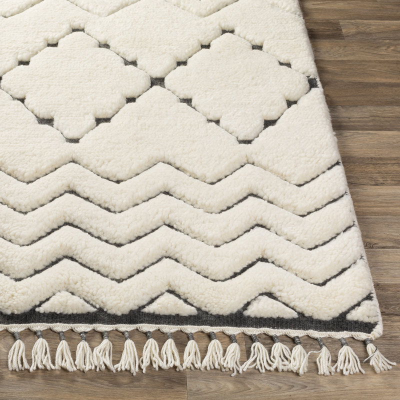 Saater Wool Southwestern Indoor Rug, Rectangle 2' x 3'