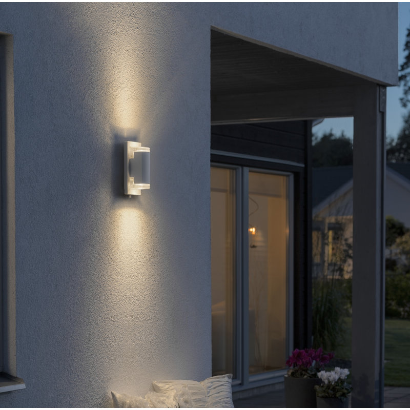 Potenza 2 - Bulb Outdoor Sconce, White