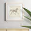Cheval de dressage I - Cadre photo, reproduction d'art sur papier-2090692499-2090692496