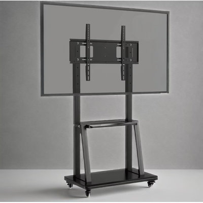 JYXCN Mobile TV Stand Height-Adjustable TV Cart for 32-70"LCD LED OLED Plasma Flat Panel Screen to 176 Lbs for Living Room And Office