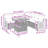 Vidaxl Garden Sofa Set Black, Cream White