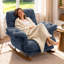 Fauteuil pivotant moderne avec dossier ajustable-1424328902
