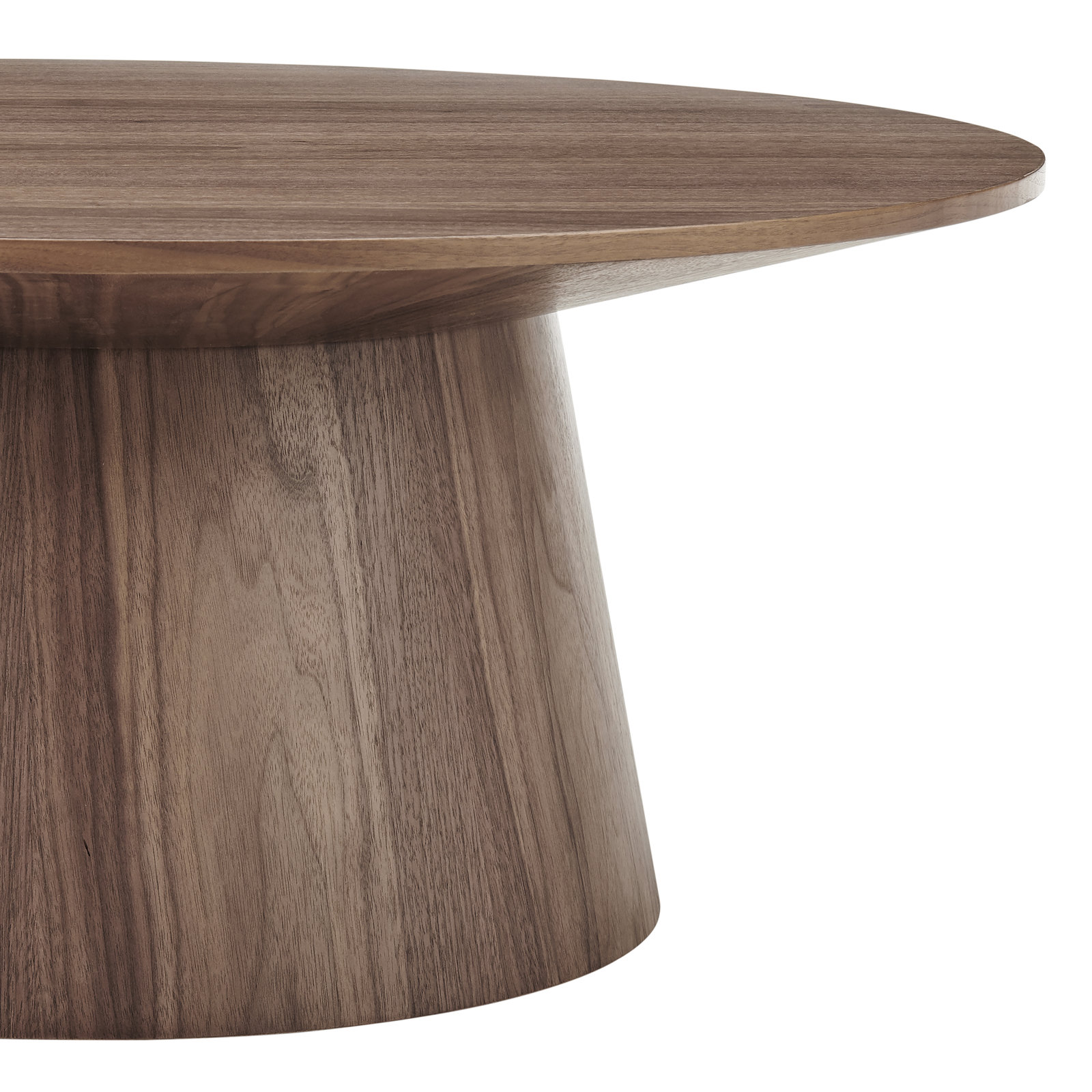 Adara 35" Walnut Coffee Table, American Walnut