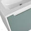 Meuble-lavabo mural 40 po avec lavabo en céramique