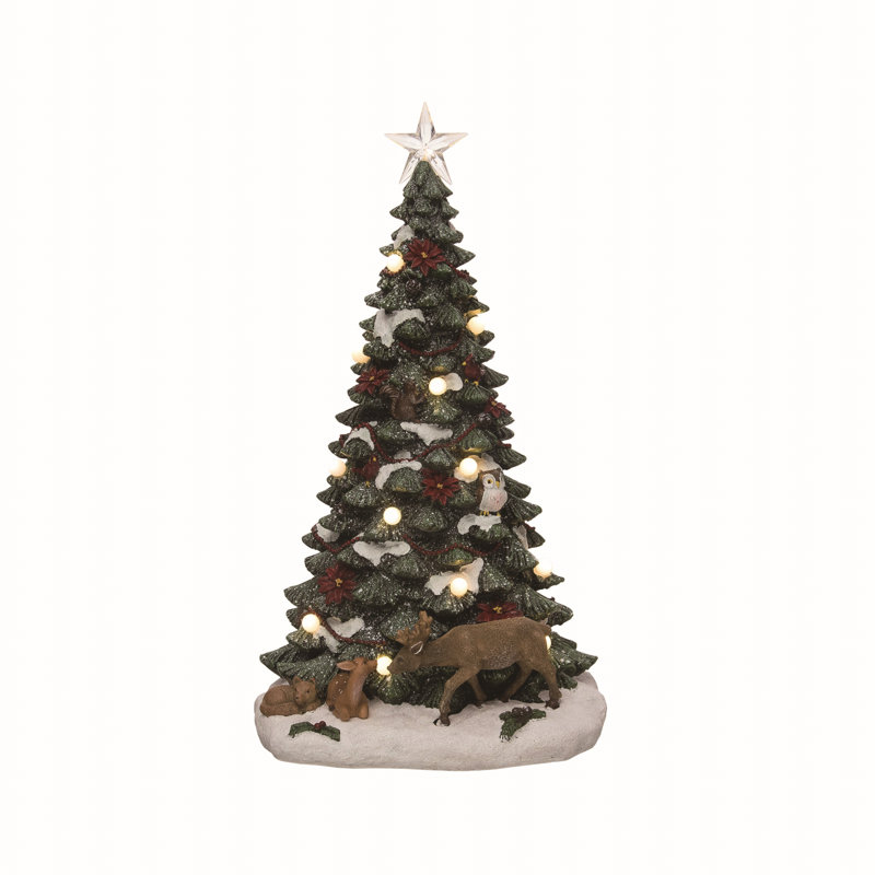  Arbre de Noël en résine vert