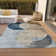 Machine Washable Indoor/Outdoor Cicel ACN1140 Sky Rug