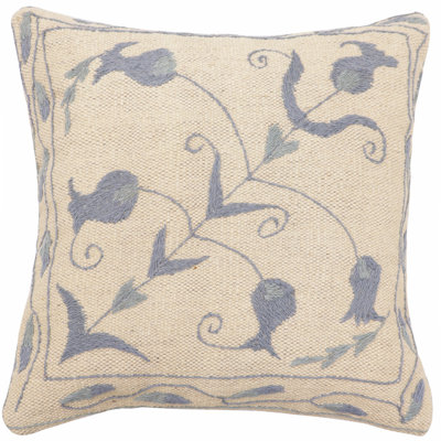 Housse et insert de coussin carré 100% laine