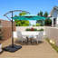 Parasol déporté Hartt de 3 m-896357552