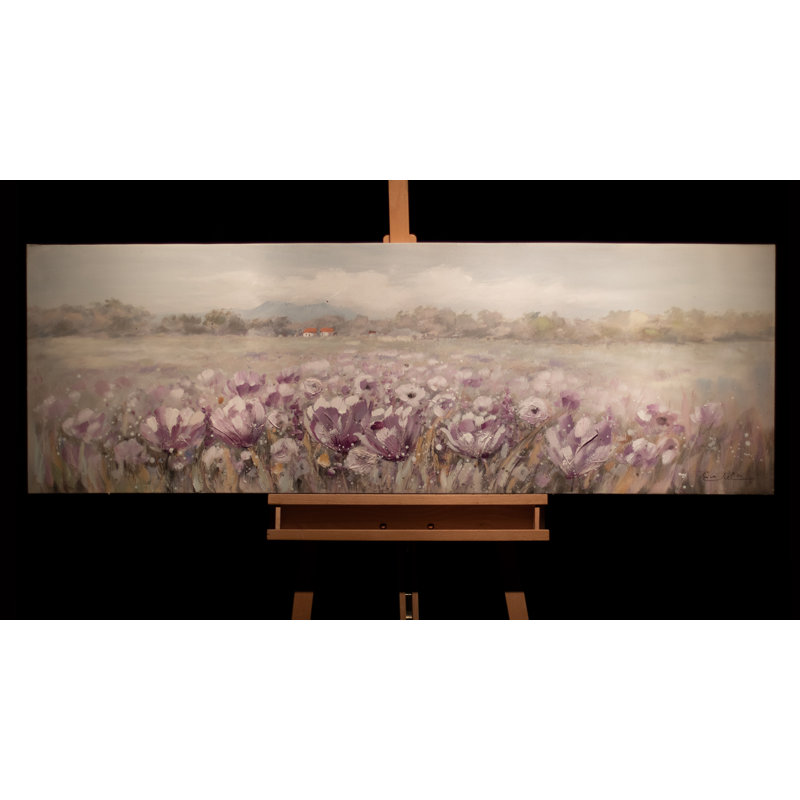 Blooming Summer Hand -Painted Acrylic Painting