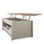 Lift Top Four Leg Coffee Table with Storage
