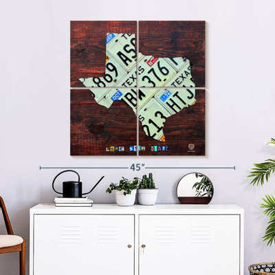 Plaque Alias Texas