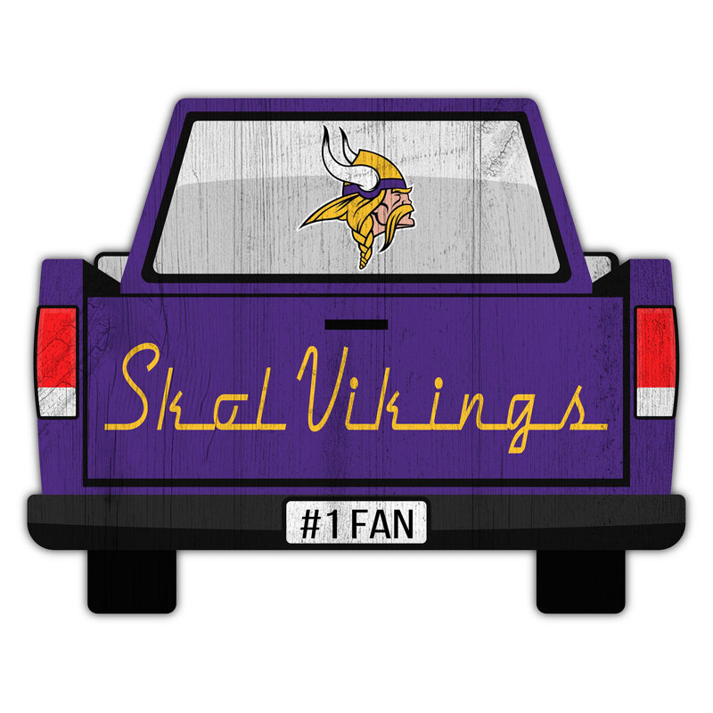 Traditional Entertainment Wall Decor, Minnesota Vikings