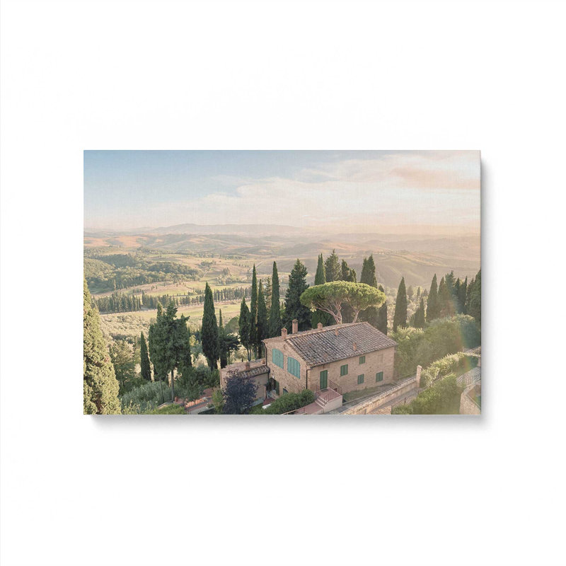 Impression sur toile Tuscan Glow, 18 po x 24 po, Toile tendue