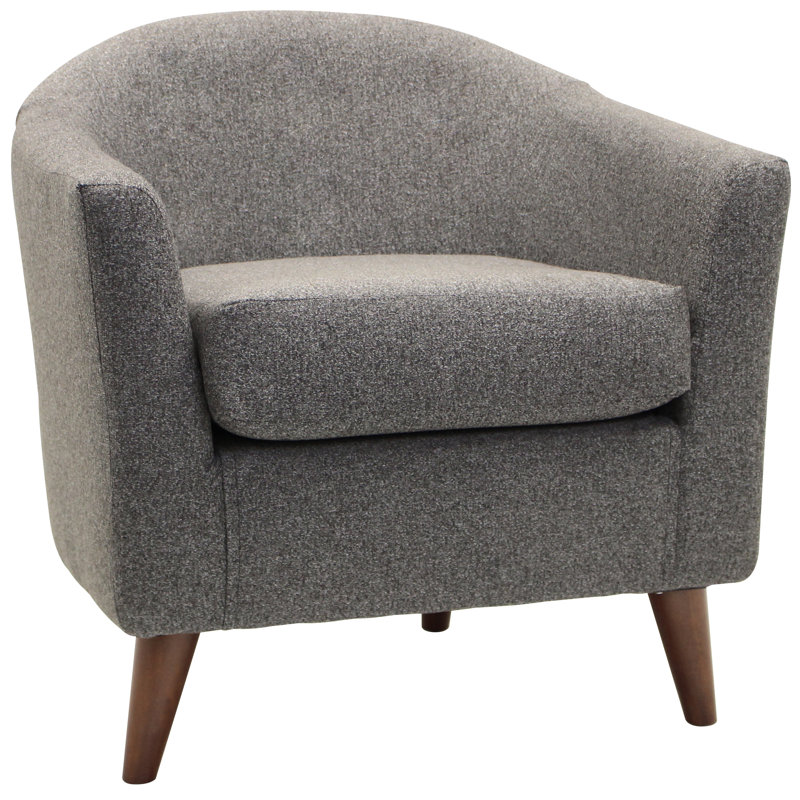 Laclaire Upholstered Club Chair, Terrace Granite 100% Polyester