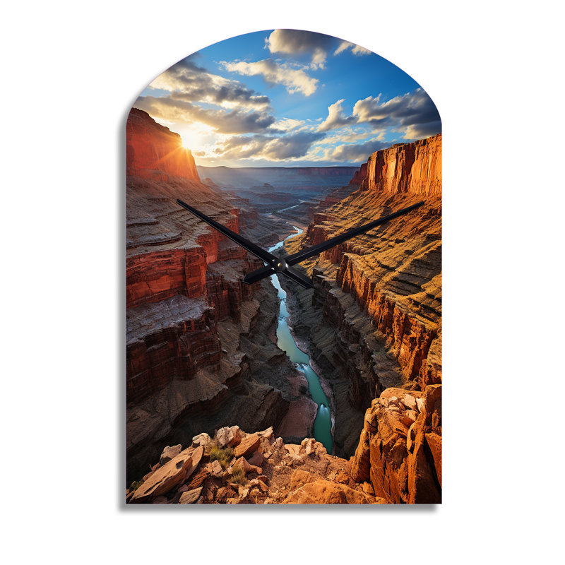Horloge murale Canyon, Moyenne
