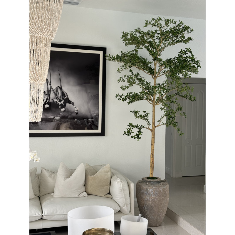 Artificial Shady Lady Tree, 102" H x 36" W x 36" D