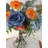 Silk Roses Arrangement in Vase